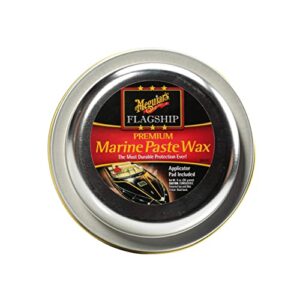 meguiar’s flagship premium marine paste wax – 11 oz container