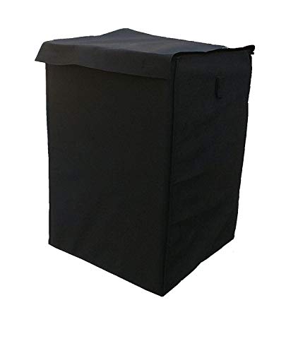 PrimeTrendz Shopping Cart Liner 18" X 15" X 24" | BLACK | Square Bottom Fits Snugly Into a Standard Shopping Cart | (This listing is for the Liner Only, Shopping Cart not included)