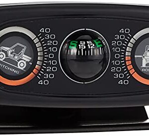 Rugged Ridge 63309.01 Clinometer, Compass, Universal