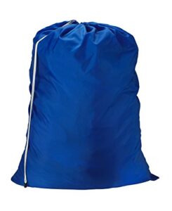 nylon laundry bag – jumbo – camp, college dorm yellow