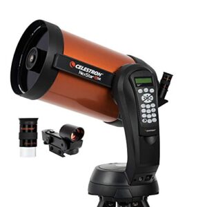 celestron – nexstar 8se telescope – computerized telescope for beginners and advanced users – fully-automated goto mount – skyalign technology – 40,000+ celestial objects – 8-inch primary mirror