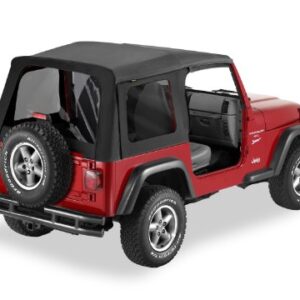 Bestop 55629-35 5562935 Black Diamond Supertop Classic Replacement Skins for 1997-2006 Wrangler