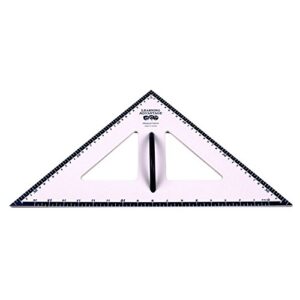 learning advantage 7595 dry erase magnetic triangle, 45/45/90 degree