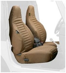 bestop 2922637 spice seat covers for front high-back seats – jeep 1997-2002 wrangler; sold as pair; fit factory seats