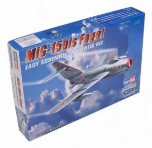 hobby boss mig-15bis fagot airplane model building kit