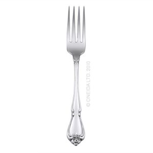 Oneida True Rose Dinner Forks, silver set of 4