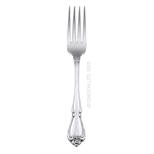 Oneida True Rose Dinner Forks, silver set of 4