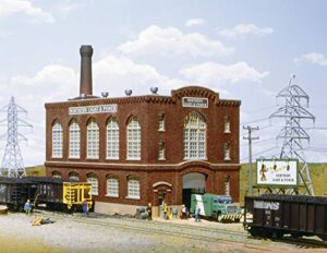 walthers cornerstone ho scale model northern light & powerhouse structure kit, 8 (933-3021)