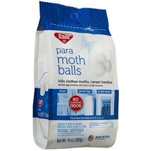 Enoz Willert Home Products E30 Para Moth Ball, White, 10 Oz