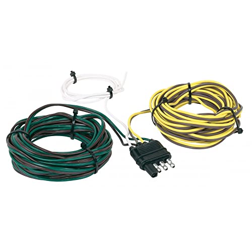 Hopkins 48245 4 Wire Flat 20' Trailer End Y-Harness, 20 Feet