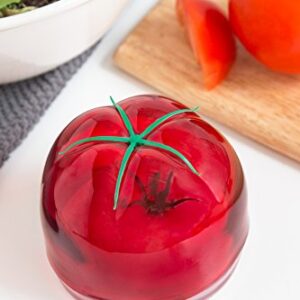 Tulz Tomato Save-A-Half, 4 x 4 x 3 inches, Red