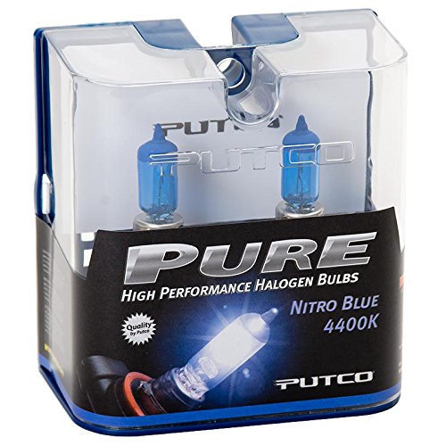 Putco 230012NB Pure Halogen Headlight Bulb - Nitro Blue - H12 (Pair)