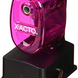 X-ACTO 1178 Bulldog Vacuum Mount Manual Pencil Sharpener, Assorted Colors