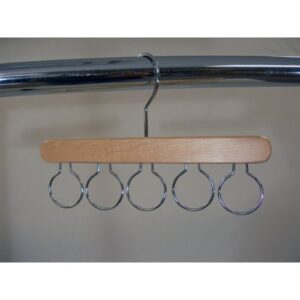proman products scarf hanger, natural