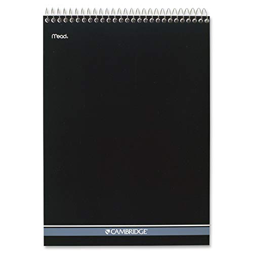 Cambridge Wirebound Numbered Legal Pad, 8.5 X 11 Inches, 70 Sheets (59006), White, 12.6" x 8.5" x 0.4"