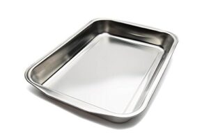 fox run roasting stainless steel baking pans, 14.5 inches