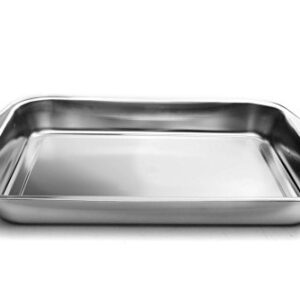 Fox Run Roasting Stainless Steel Baking Pans, 14.5 inches