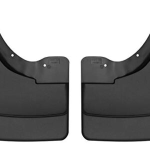 Husky Liners Mud Guards | Front Mud Guards - Black | 56071 | Fits 2002-2008 Dodge Ram 1500, 2003-2009 Dodge Ram 2500/3500 w/o OEM Fender Flares 2 Piece Set