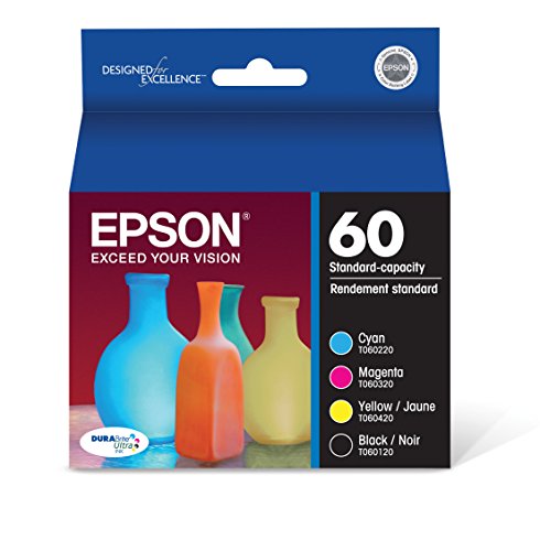 Epson T060120-BCS DURABrite Black And Color Combo Pack Standard Capacity -Cartridge -Ink