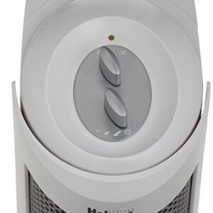 Holmes True HEPA Allergen Remover Mini Tower Air Purifier with Optional Ionizer | Small Space Air Purifier, White (HAP706-NU-1)