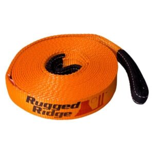 rugged ridge 15104.02 recovery strap, 2 inch x 30 feet
