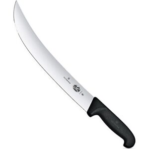 victorinox cimeter knife, bankmesser, fibrox schwarz, black