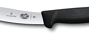 Victorinox 5" Lamb Skinning Knife, Black Fibrox Handle 5.7903.12