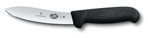 victorinox 5″ lamb skinning knife, black fibrox handle 5.7903.12
