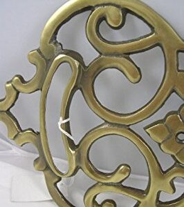 Large Brass Plated Skeleton Key Coat Rack Hook