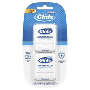 oral-b glide pro-health original floss twin pack 100 m, packaging may vary
