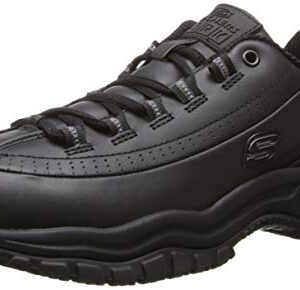 Skechers womens Soft Stride-softie health care and food service shoes, Black, 8 Wide US