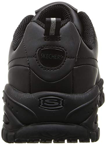 Skechers womens Soft Stride-softie health care and food service shoes, Black, 8 Wide US