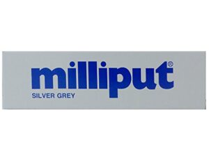 milliput 2-part self hardening putty, silver/grey, medium