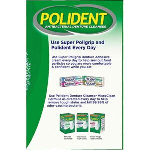 Polident Overnight Whitening Denture Cleanser-78 ct