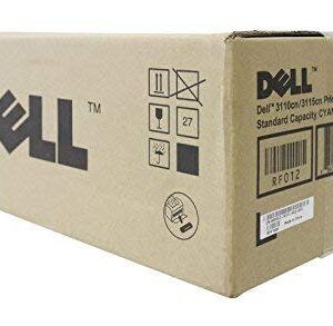 Dell RF012 3110 3115 Toner Cartridge (Cyan) in Retail Packaging