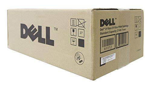 Dell RF012 3110 3115 Toner Cartridge (Cyan) in Retail Packaging