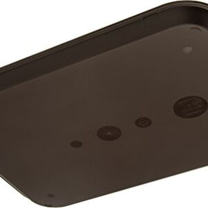 CFS Cafe Plastic Fast Food Tray, 14" x 18", Chocolate