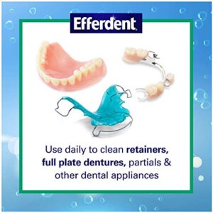 Efferdent Plus Mint Anti-Bacterial Denture Cleanser | 90 Tablets