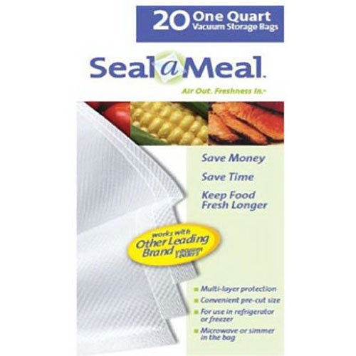 Seal-A-Meal quart size bags (20-pack)