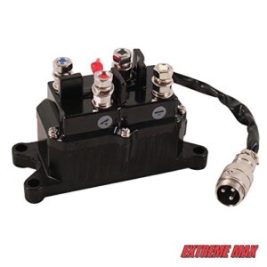 Extreme Max 5600.3004 Universal Replacement Contactor/Relay for 2000-3600 lb. ATV Winches