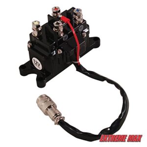 Extreme Max 5600.3004 Universal Replacement Contactor/Relay for 2000-3600 lb. ATV Winches