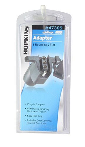 Hopkins 47305 4 Wire Flat Adapter