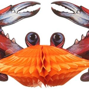 Tissue Crab Party Accessory (1 count) (1/Pkg)