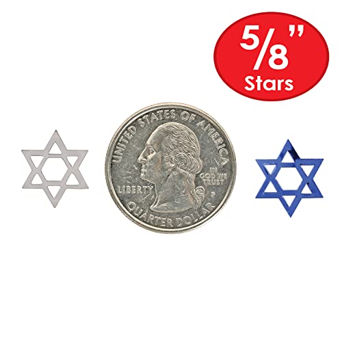 Fanci-Fetti Star Of David (blue & silver) Party Accessory (1 count) (.5 Oz/Pkg)