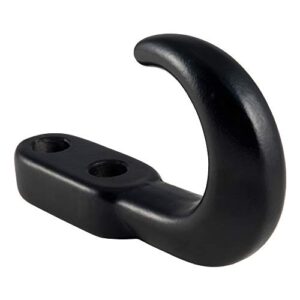 curt 22430 black steel tow hook, 10,000 lbs capacity