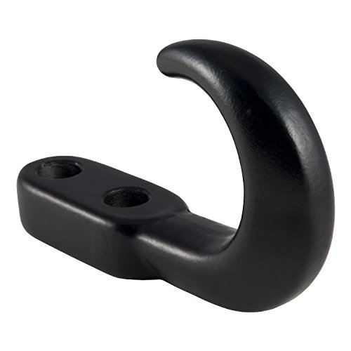 CURT 22430 Black Steel Tow Hook, 10,000 lbs Capacity