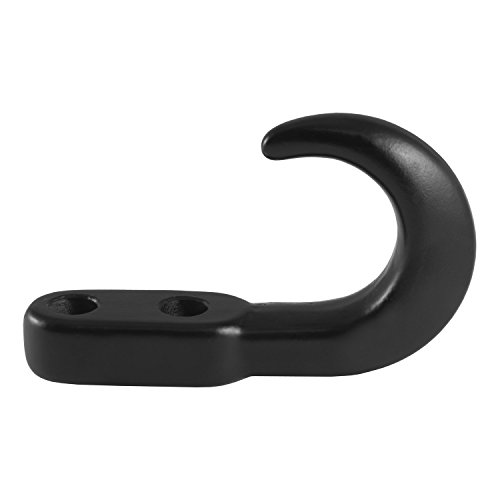 CURT 22430 Black Steel Tow Hook, 10,000 lbs Capacity