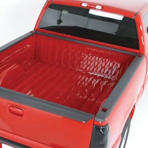 Wade 72-01477 Truck Bed Tailgate Cap Black Smooth Finish