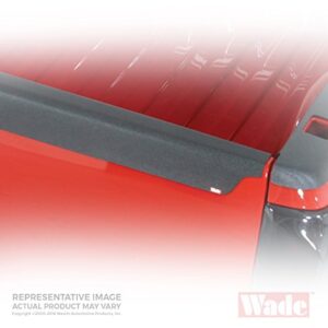 Wade 72-01477 Truck Bed Tailgate Cap Black Smooth Finish