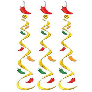 chili pepper whirls (3/pkg)